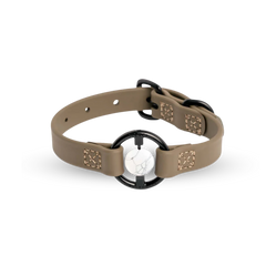 Biothane Collar 豪利特水晶項圈 - Martini Olive(Howlite) MERCI