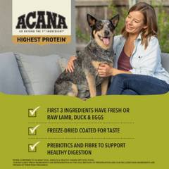 Acana Highest Protein Grasslands Dry Dog Food | 最高蛋白草原乾狗糧 ACANA