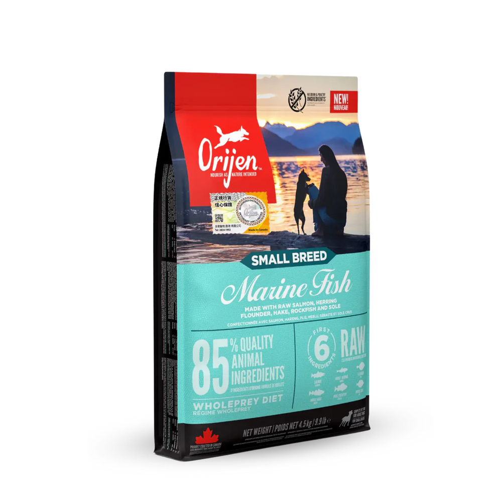 ORIJEN SMALL BREED MARINE FISH FOR DOG 無穀物海洋魚類 小型幼犬配方 Orijen
