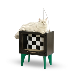 MEWOOFUN喵乎汪也 電視機貓窩 | Cat TV House PET