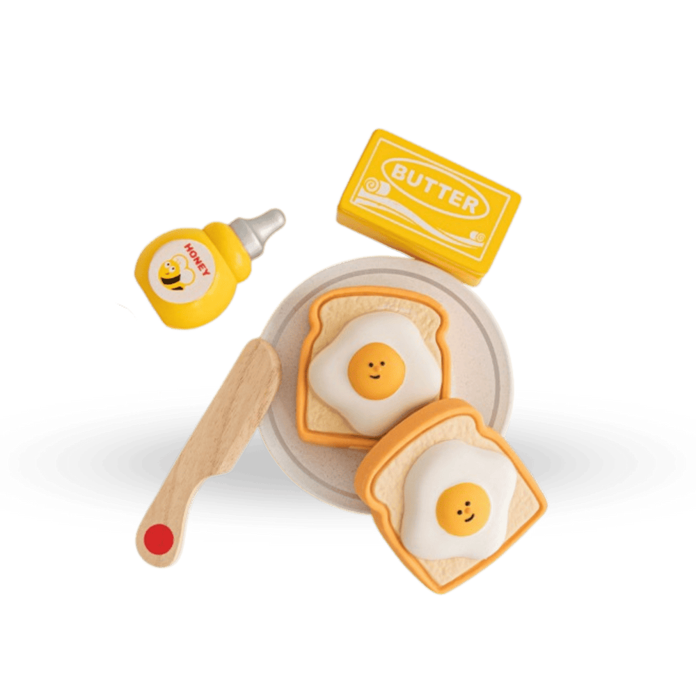 BITE ME Egg Toast latex Toy - PET