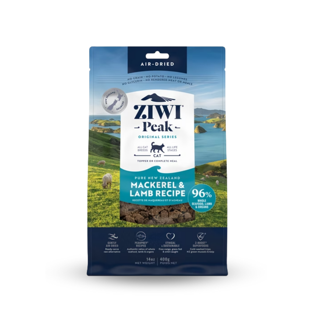 ZIWI Air-Dried Mackerel & Lamb For Cats | 風乾貓糧-鯖魚及羊肉配方 Ziwi