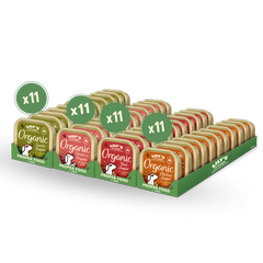 LILY’S KITCHEN Organic Wet Food for Dogs (Mixed Flavours) | 有機犬用主食罐 (11件裝混合口味) LILY’S KITCHEN