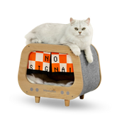 MEWOOFUN喵乎汪也 木質貓窩 | Wooden Cat Condo PET