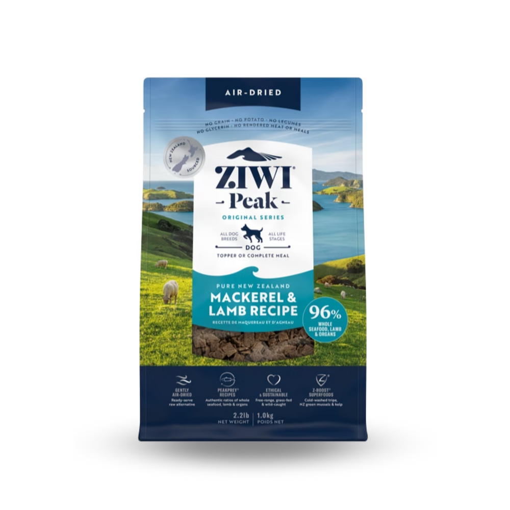 ZIWI Air-Dried Mackerel & Lamb For Dogs | 風乾狗糧-鯖魚及羊肉配方 Ziwi