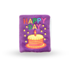 BITE ME Party Series - Happy Bday Card Dog Toy