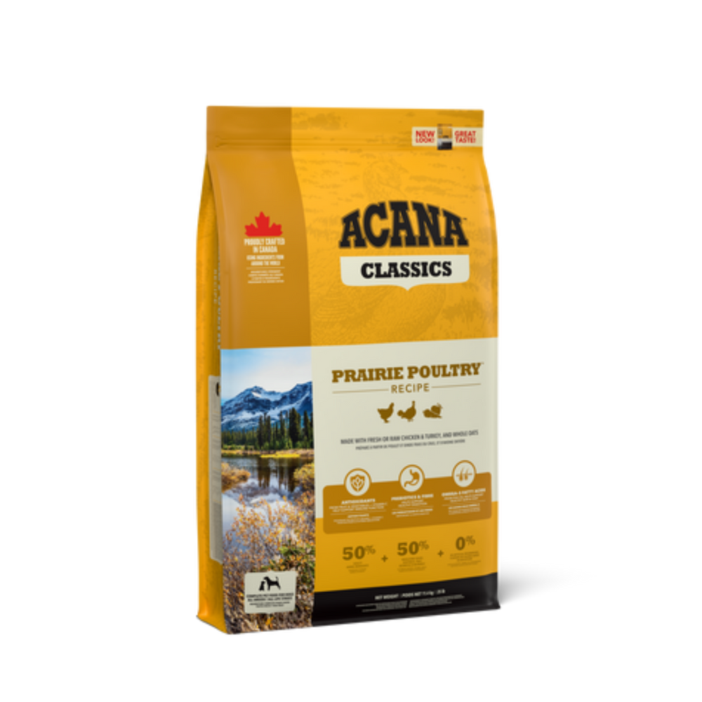 Acana Dog Food - Classics Prairie Poultry - Free-run Chicken | 草原家禽 - 雞肉火雞配方 ACANA