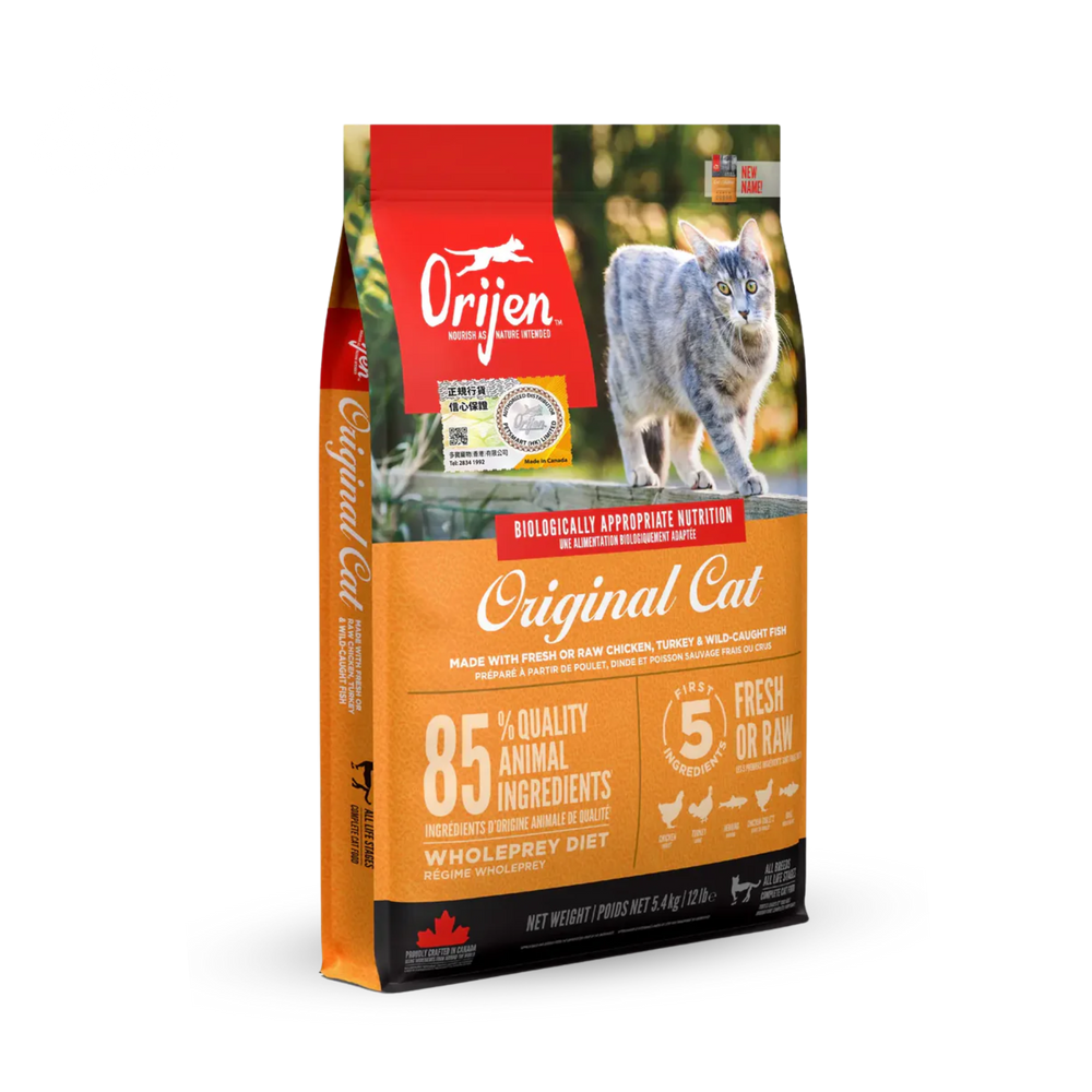 ORIJEN Grain Free Cat Food - Original Cat | 無穀物貓糧 - 原味 Orijen