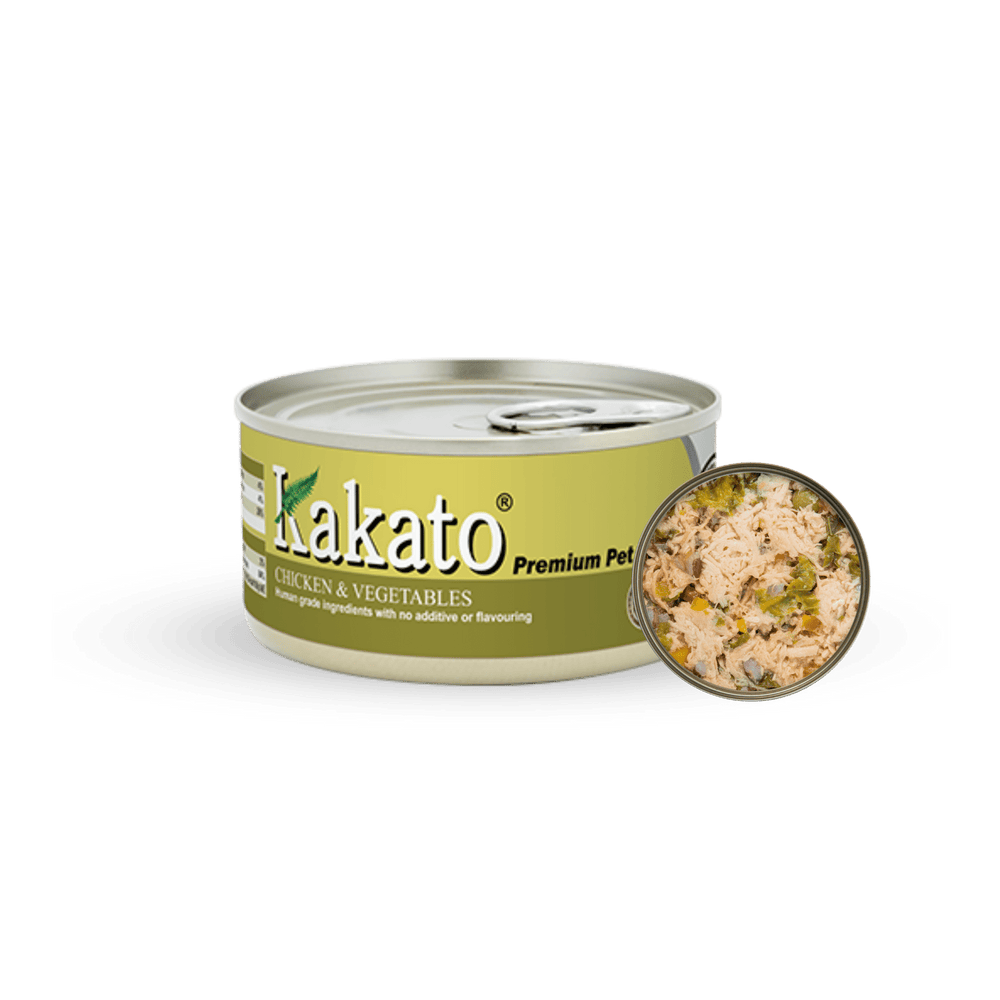 Kakato Chicken & Vegetables 170g x 48tins - PET