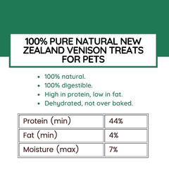 CRIUS 100% Venison Spine Bones - PET