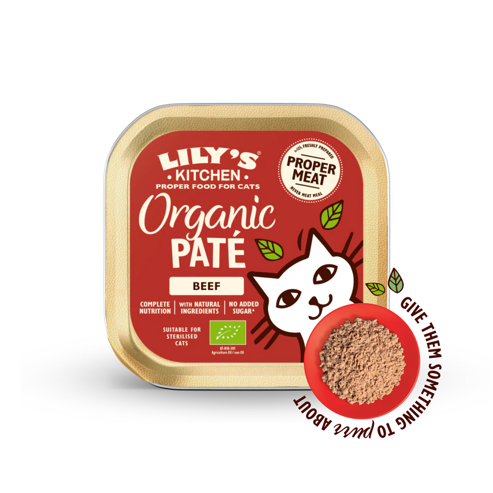 LILY’S KITCHEN Organic Beef Paté | 有機牛肉肉醬 LILY’S KITCHEN