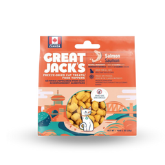 Great Jack's Cat Treats - Freeze Dried Salmon Cat Treats | 冷凍脫水三文魚小食 Great Jack's