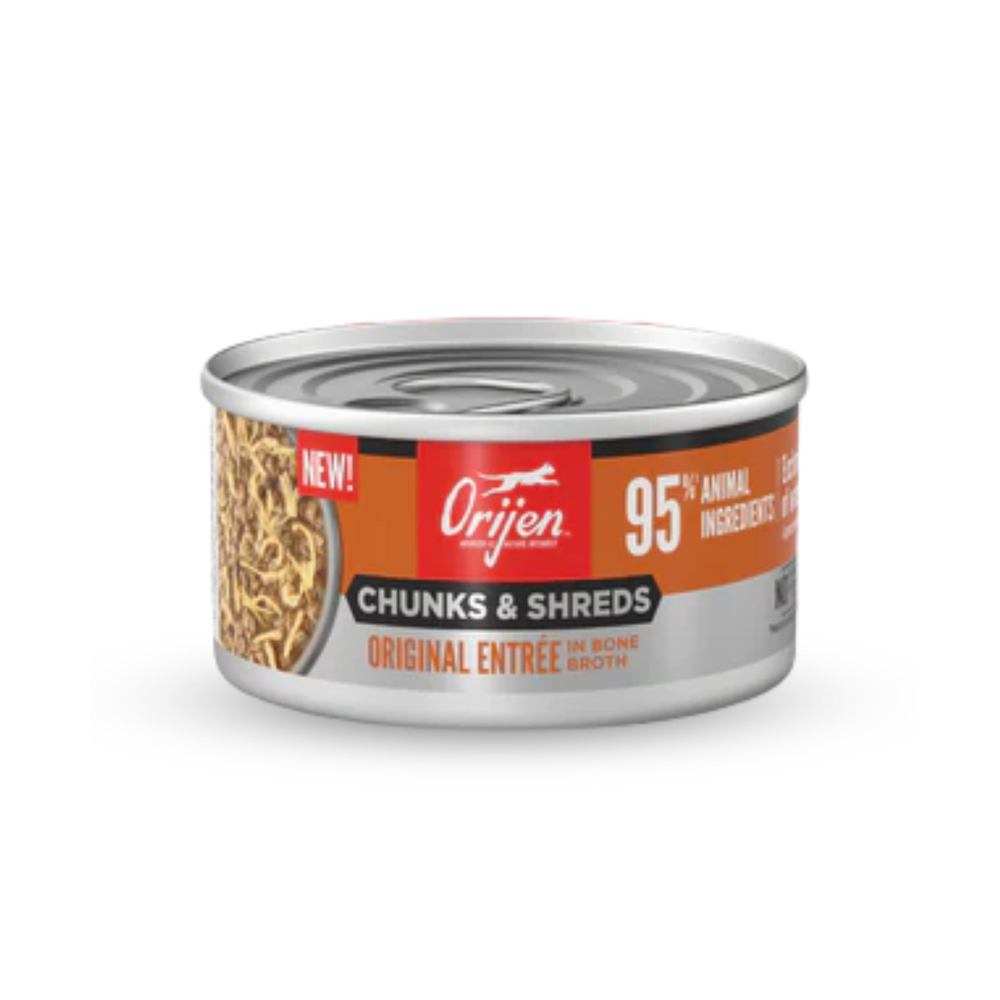 ORIJEN Chunks & Shreds Cat Wet Food - Original | 貓濕糧 - 原味 Orijen