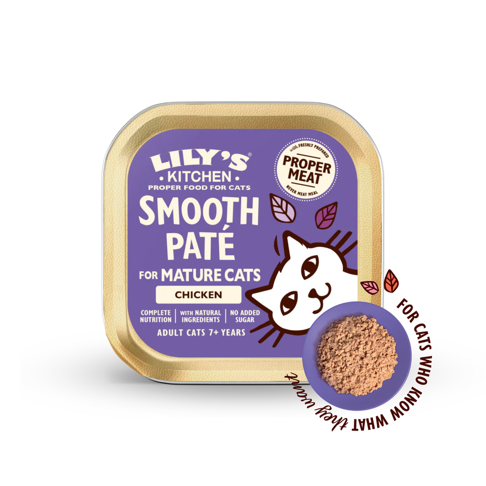 LILY’S KITCHEN Chicken Paté for Mature Cats | 成熟貓雞肉肉醬 LILY’S KITCHEN