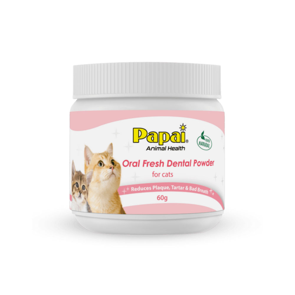 Papai Oral Fresh Dental Powder for Cats - PET