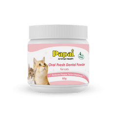 Papai Oral Fresh Dental Powder for Cats - PET