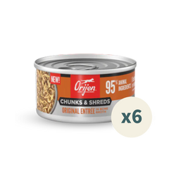 ORIJEN Chunks & Shreds Cat Wet Food - Original | 貓濕糧 - 原味 Orijen