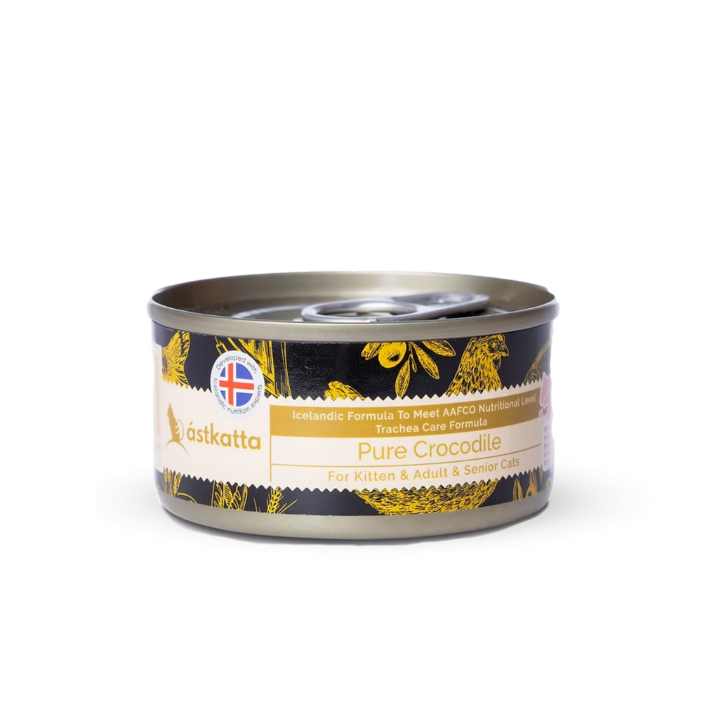 astkatta Pure Crocodile 80g | 純鱷魚 ástkatta
