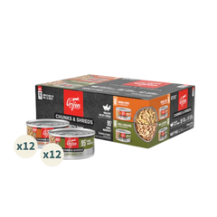 ORIJEN Chunks & Shreds Cat Wet Food Variety Pack - Original & Duck | 貓濕糧組合包 Orijen
