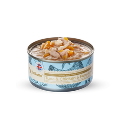 astkatta Tuna & Chicken Pumpkin Cat Food 80g | 吞拿魚雞肉南瓜貓糧 ástkatta