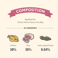 LILY’S KITCHEN Chicken Paté for Mature Cats | 成熟貓雞肉肉醬 LILY’S KITCHEN