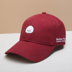 Bichon Frise Cotties Baseball Cap PET