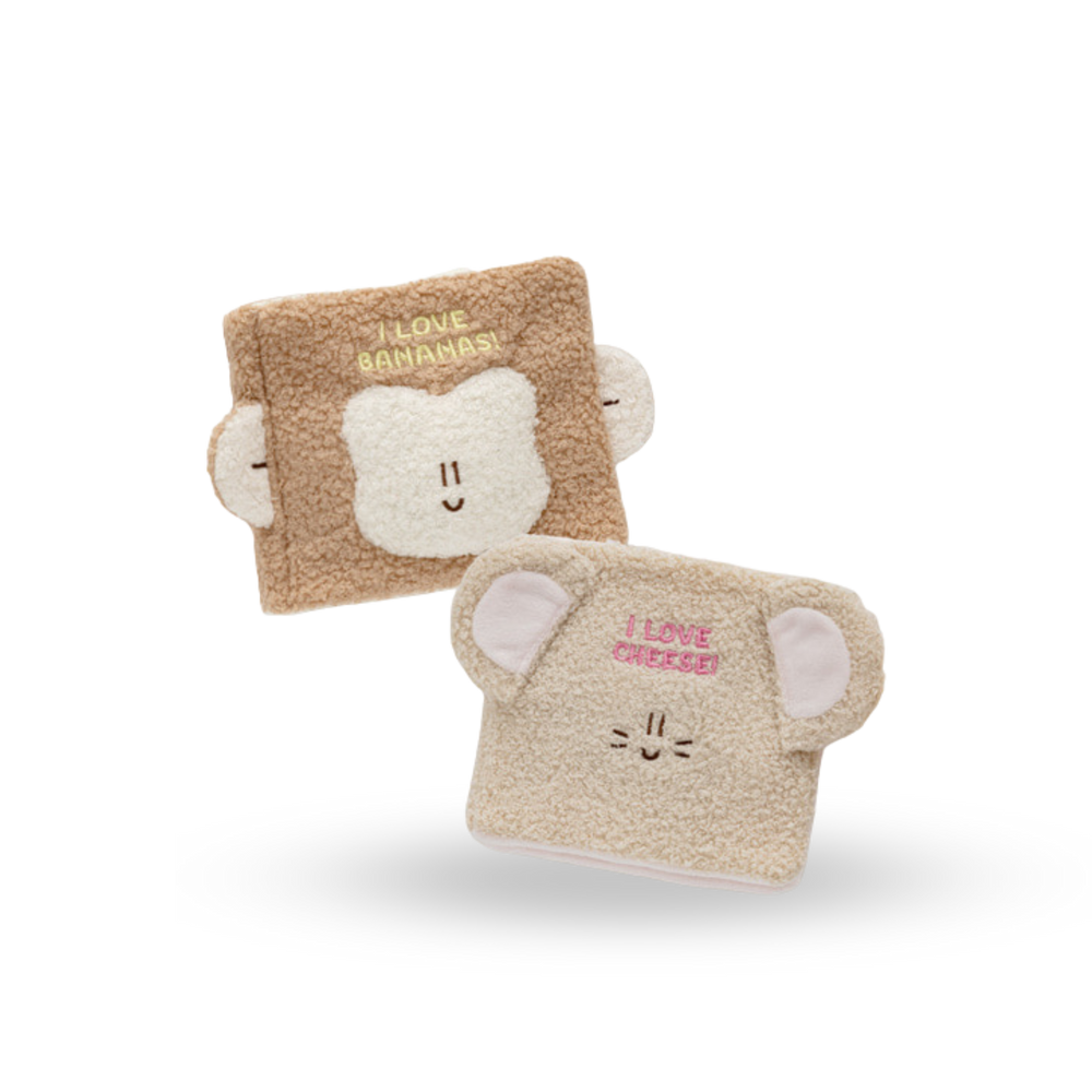 BITE ME BonBon Green Fluffy Snuffy Nosework Book Toy Bite Me