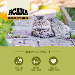 Acana Highest Protein Grasslands Dry Cat Food | 最高蛋白草原乾貓糧 ACANA