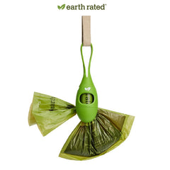 Earth Rated Poop Bag Dispenser with 15 Bags – Durable & Stylish