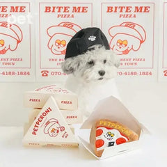 BITE ME 	Petperoni Pizza Toy Bite Me