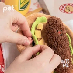 BITE ME Burrito Nosework Toy - PET