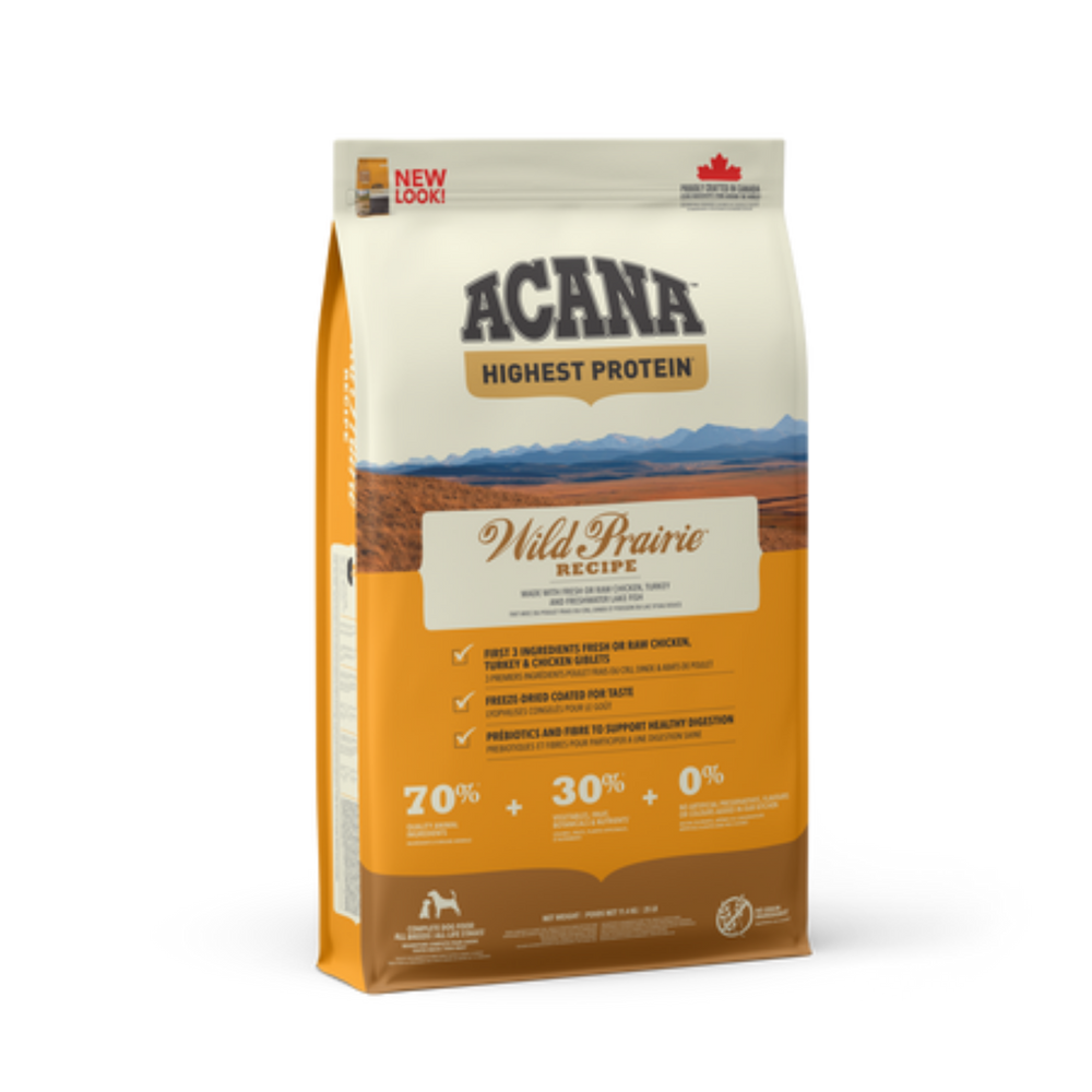 Acana Highest Protein Wild Prairie Dry Dog Food | 最高蛋白野草原乾狗糧 ACANA