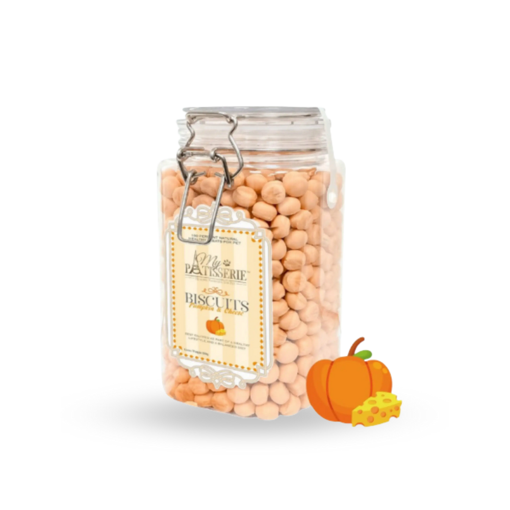 MY PET Pumpkin & Cheese Biscuits | 南瓜芝士味小饅頭 MY PET