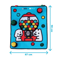 PP Lab - Matsui DOGS Playmat Deluxe Sniffing Toy (Large) | Nosework Mat for Dogs | 狗狗鼻工作玩具 Bite Me