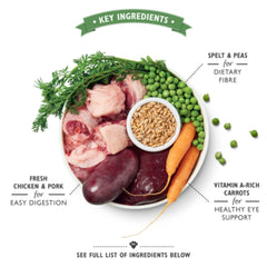 Dog Wet Food狗狗濕糧- Organic Chicken Supper有機雞肉特餐 (6罐) LILY’S KITCHEN