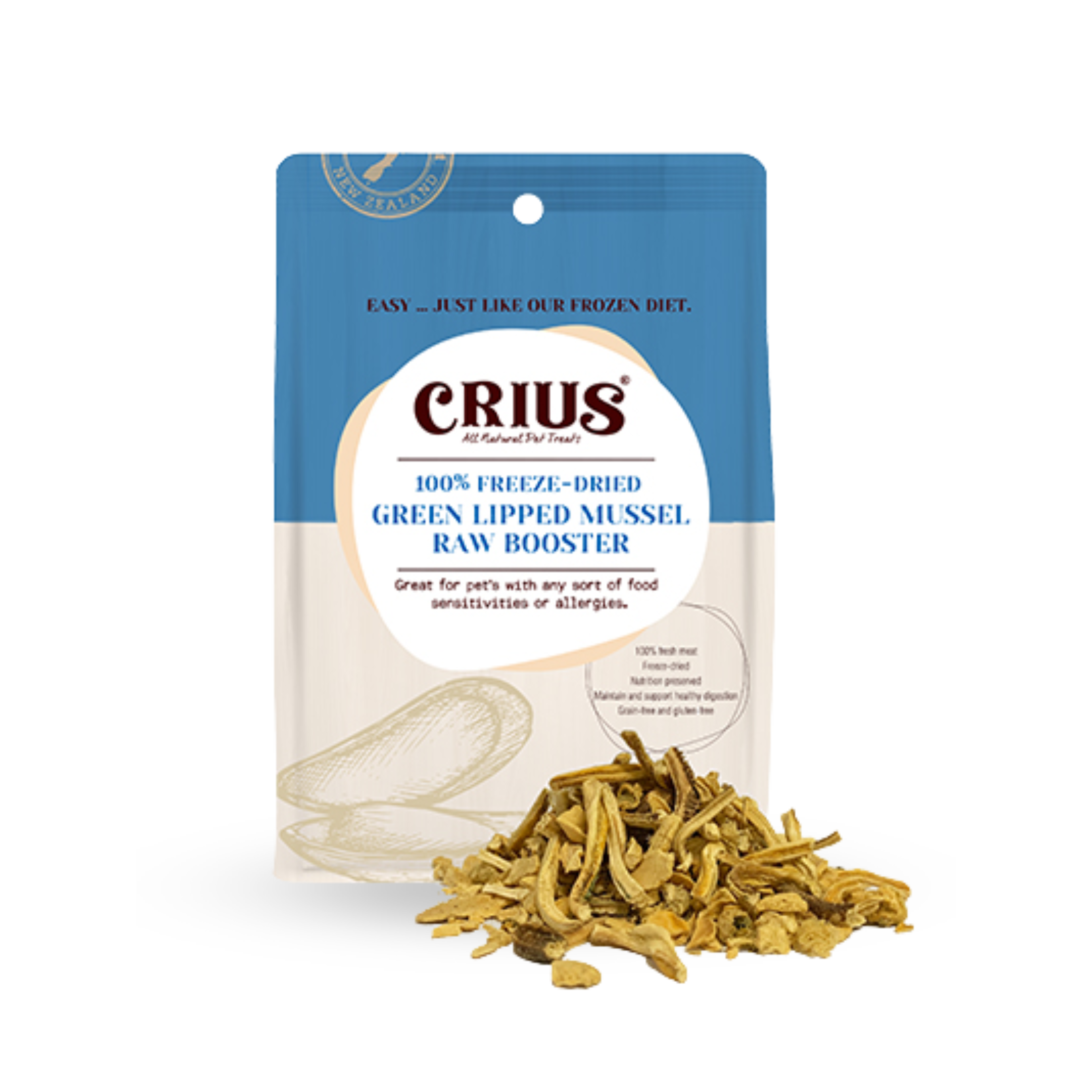 Crius Freeze Dried Raw Booster (4 Flavours) Crius