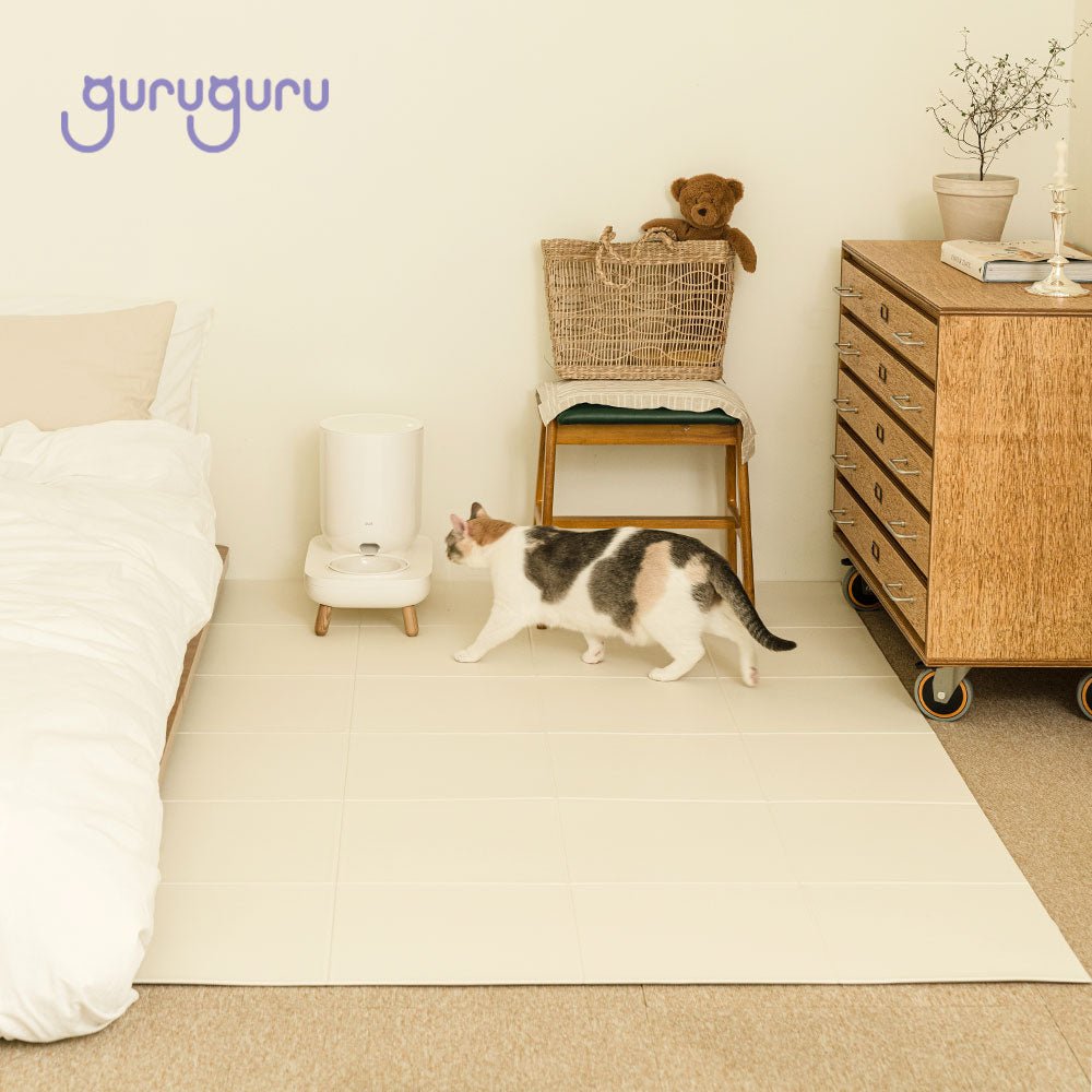 Slim Fit Pet Mat Folding Type - Guruguru - PET