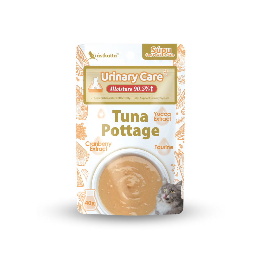 astkatta Urinary Care Tuna Pottage 40g x 1 / 6 / 12 / 24packs | 泌尿護理 吞拿魚濃湯 ástkatta