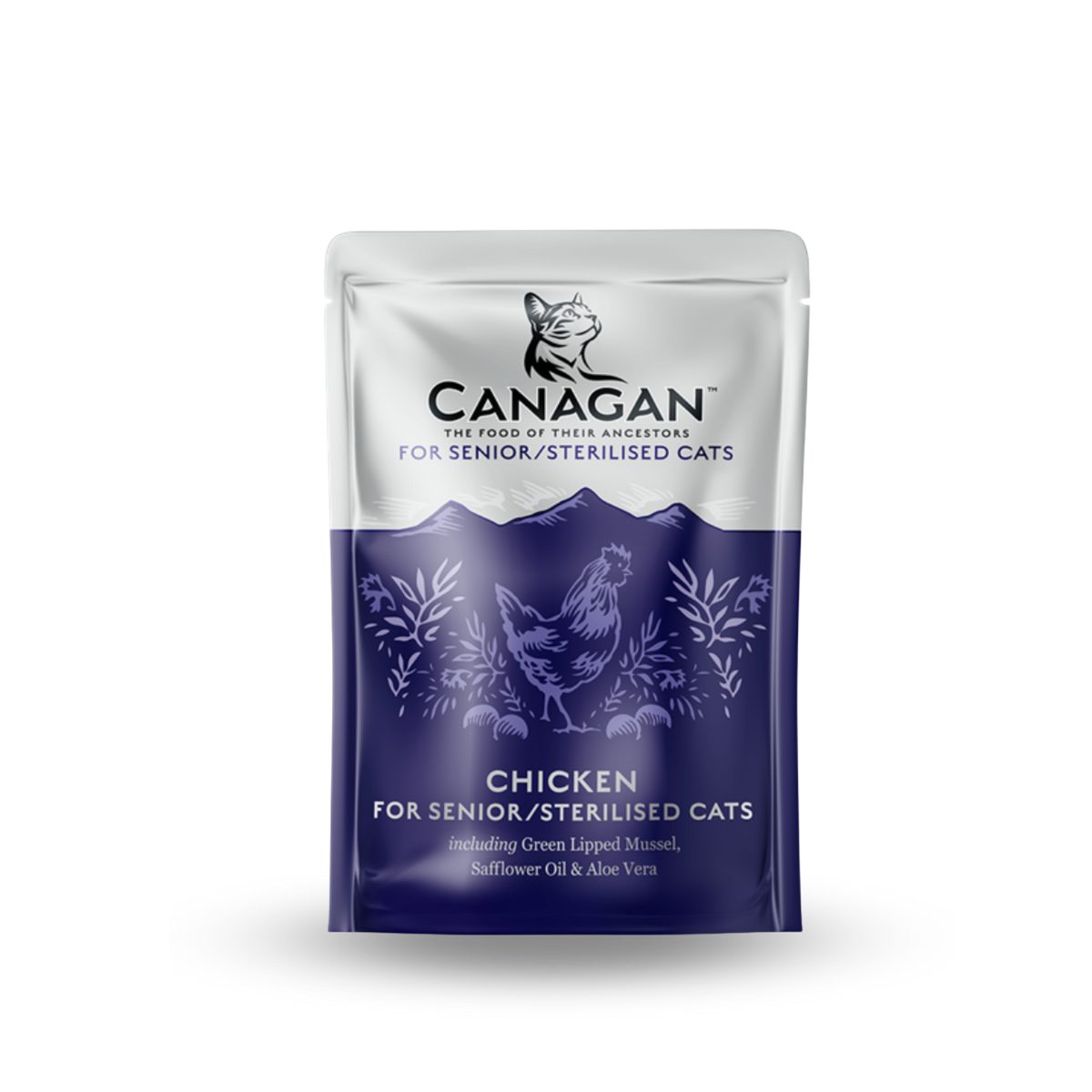 Canagan - Grain Free Cat Pouch Chicken (Senior / Sterilised) 滋味包- 雞肉配方(老貓)  85g