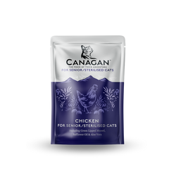 Canagan - Grain Free Cat Pouch Chicken (Senior / Sterilised) 滋味包- 雞肉配方(老貓)  85g