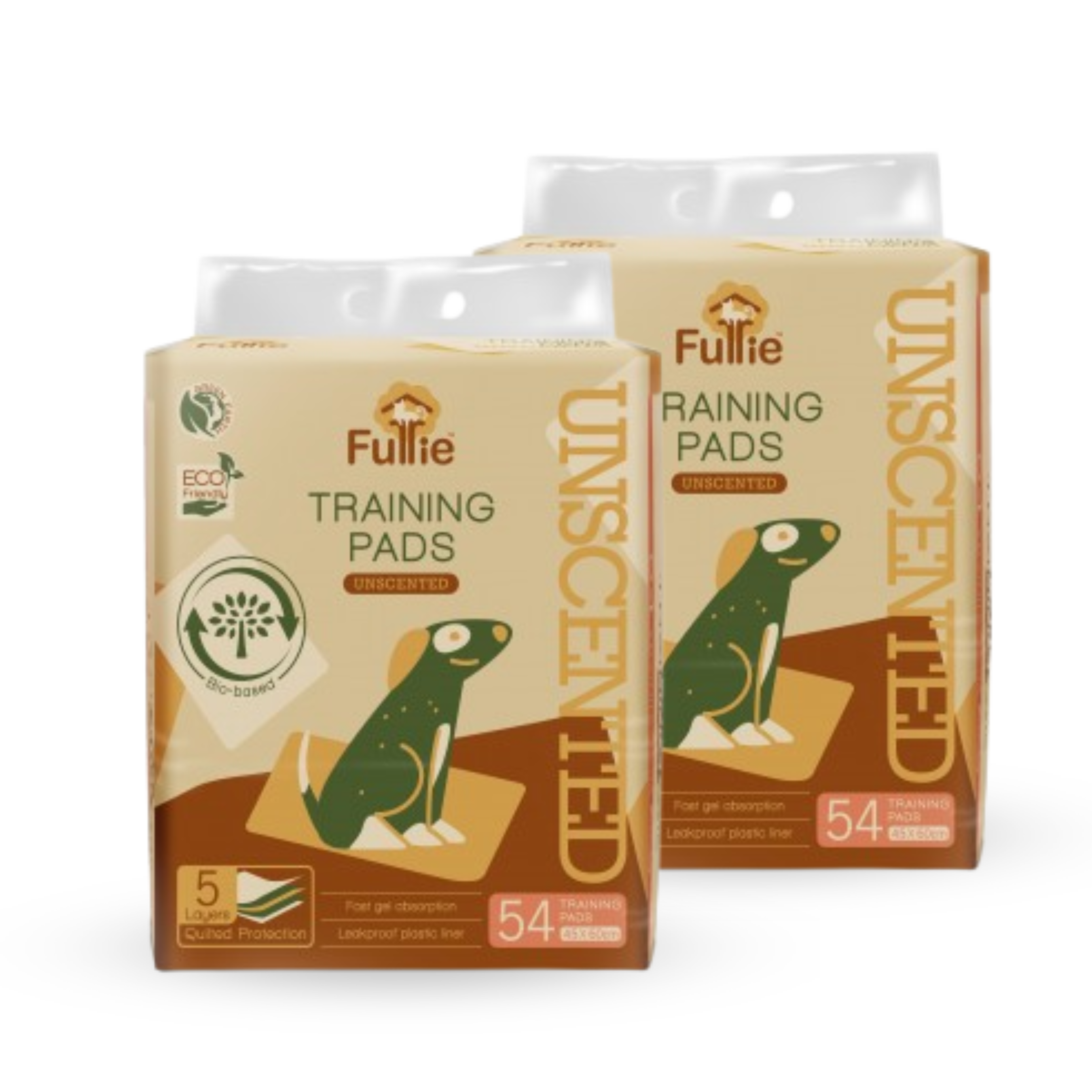 Furrie Medium Training Pad 45cmX60cm (54 Pieces) PET