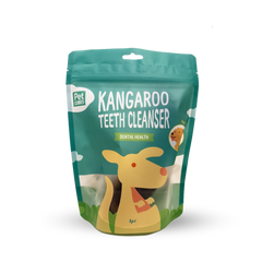 Pet Cubes Kangaroo Teeth Cleanser - Treat For Dog | 袋鼠肉潔齒骨 (1 條) pet cubes