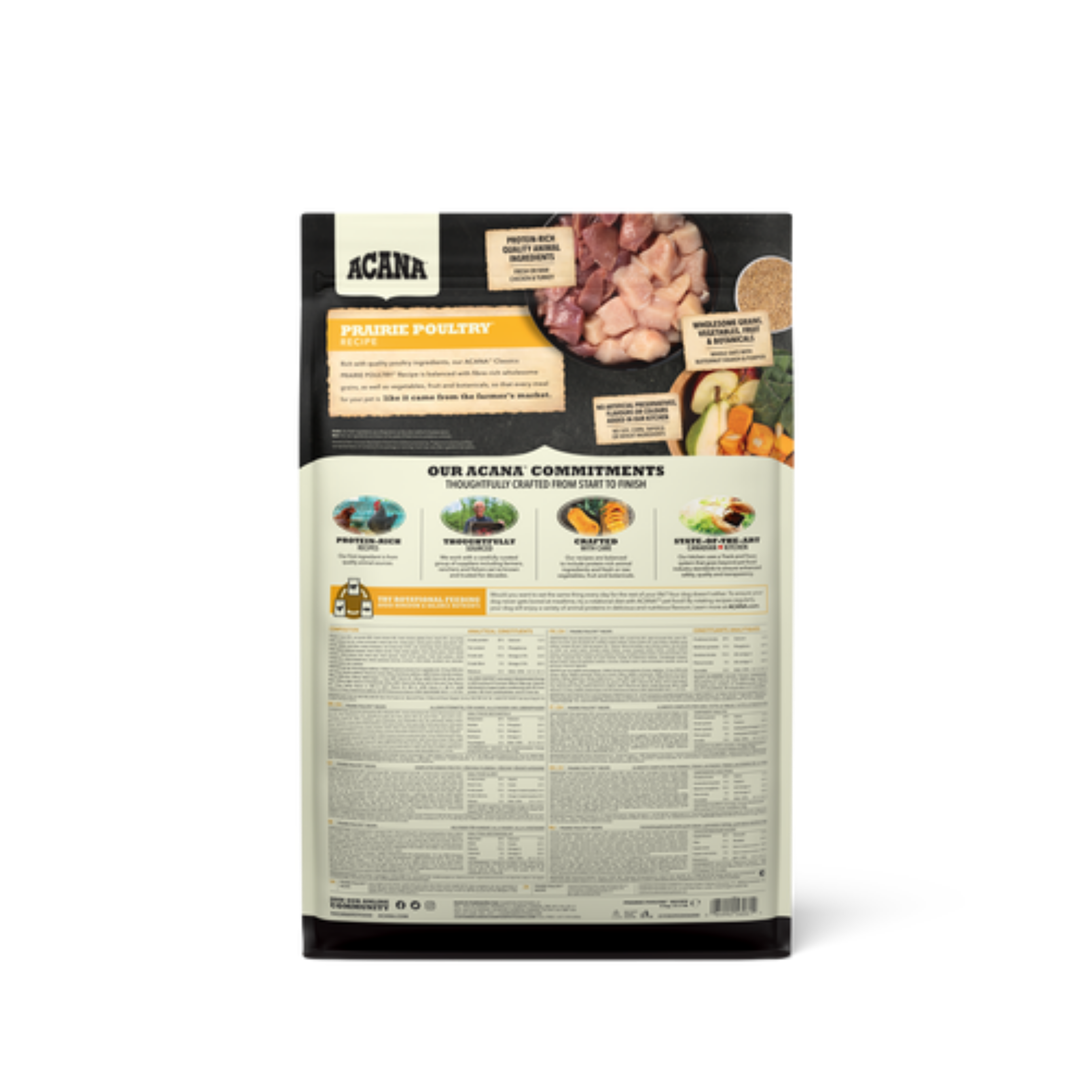 Acana Dog Food - Classics Prairie Poultry - Free-run Chicken | 草原家禽 - 雞肉火雞配方 ACANA