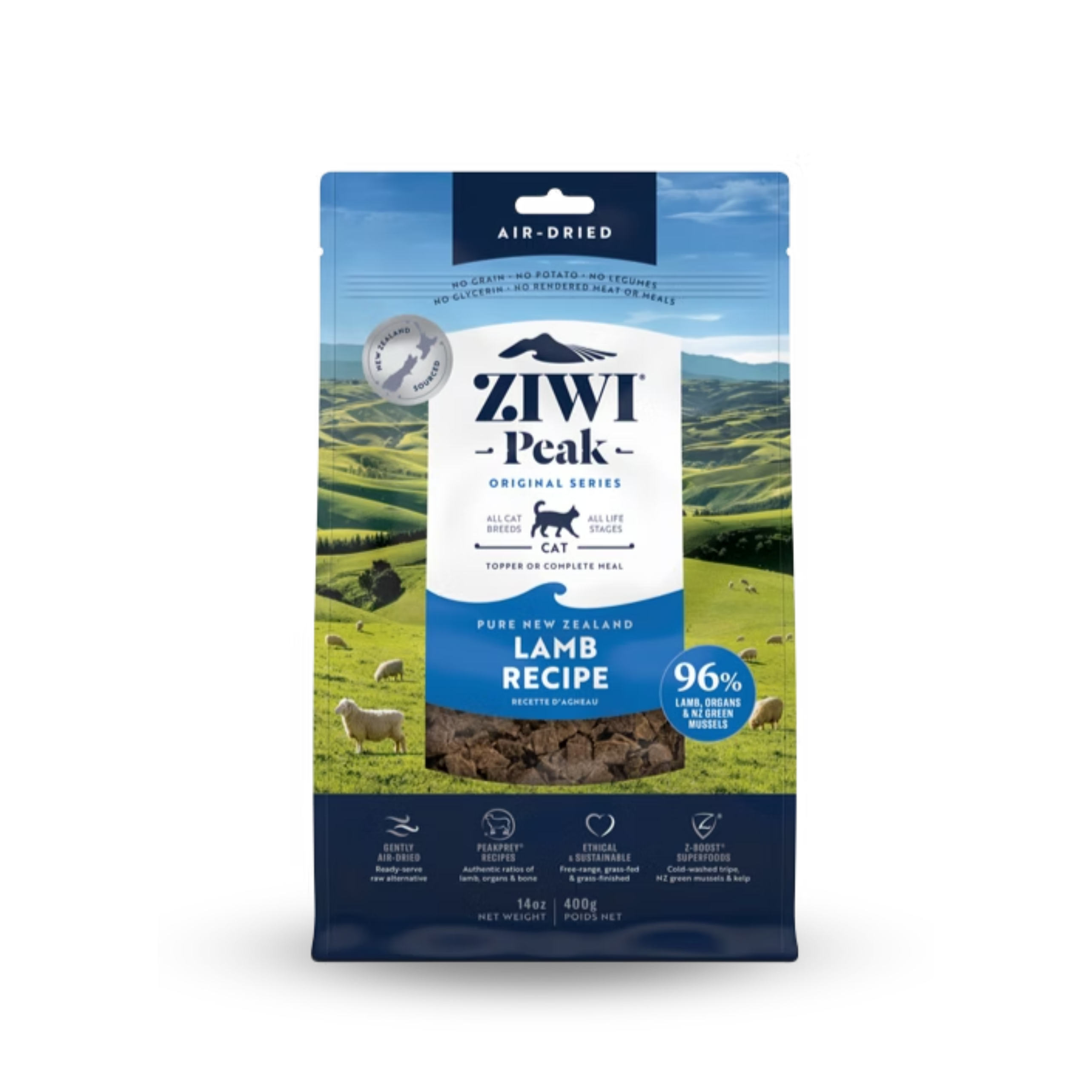 ZIWI Air-Dried Lamb For Cats | 風乾貓糧-羊肉配方 Ziwi