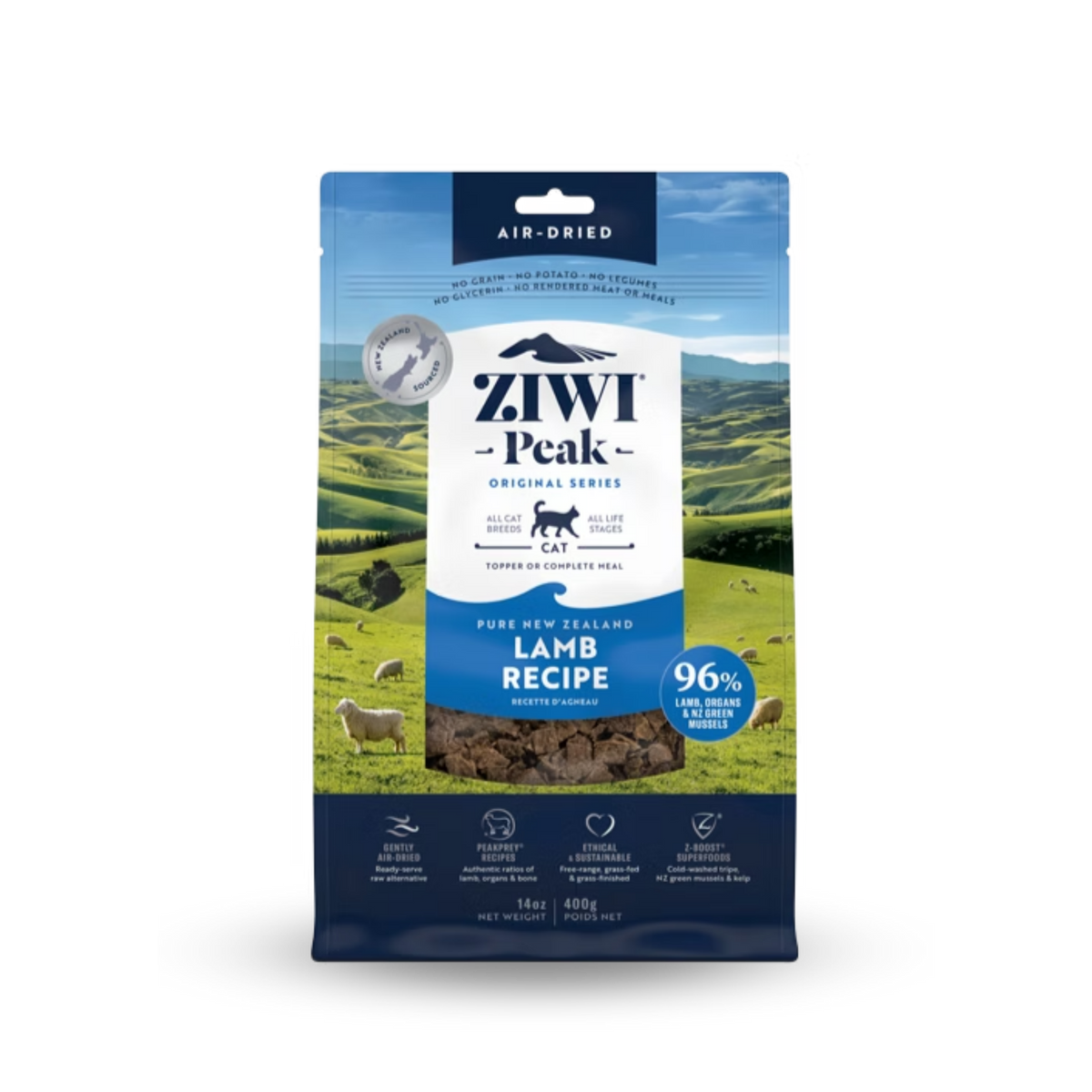 ZIWI Air-Dried Lamb For Cats | 風乾貓糧-羊肉配方 Ziwi