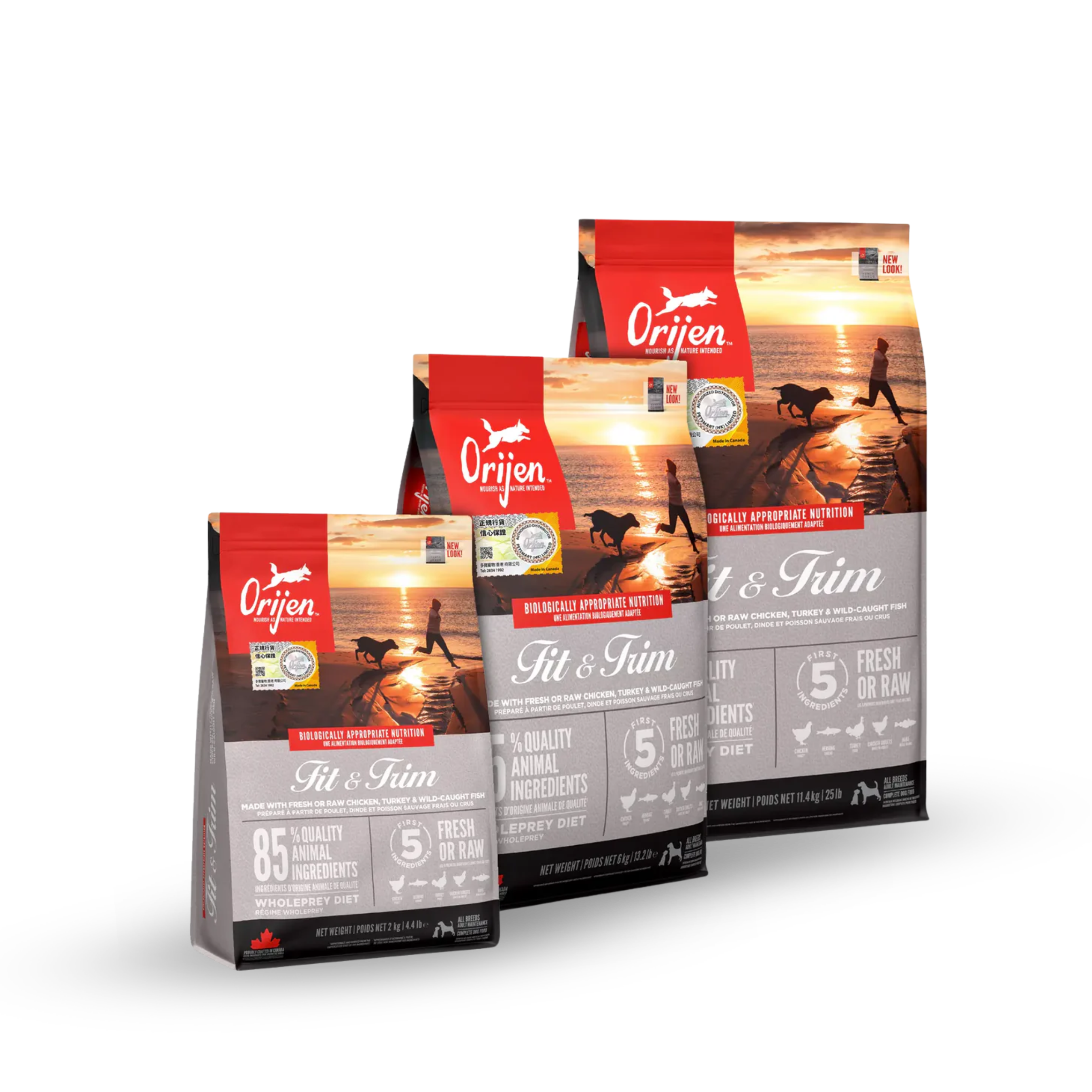 ORIJEN GRAIN FREE FIT & TRIM FOR DOG 無穀物健美犬配方