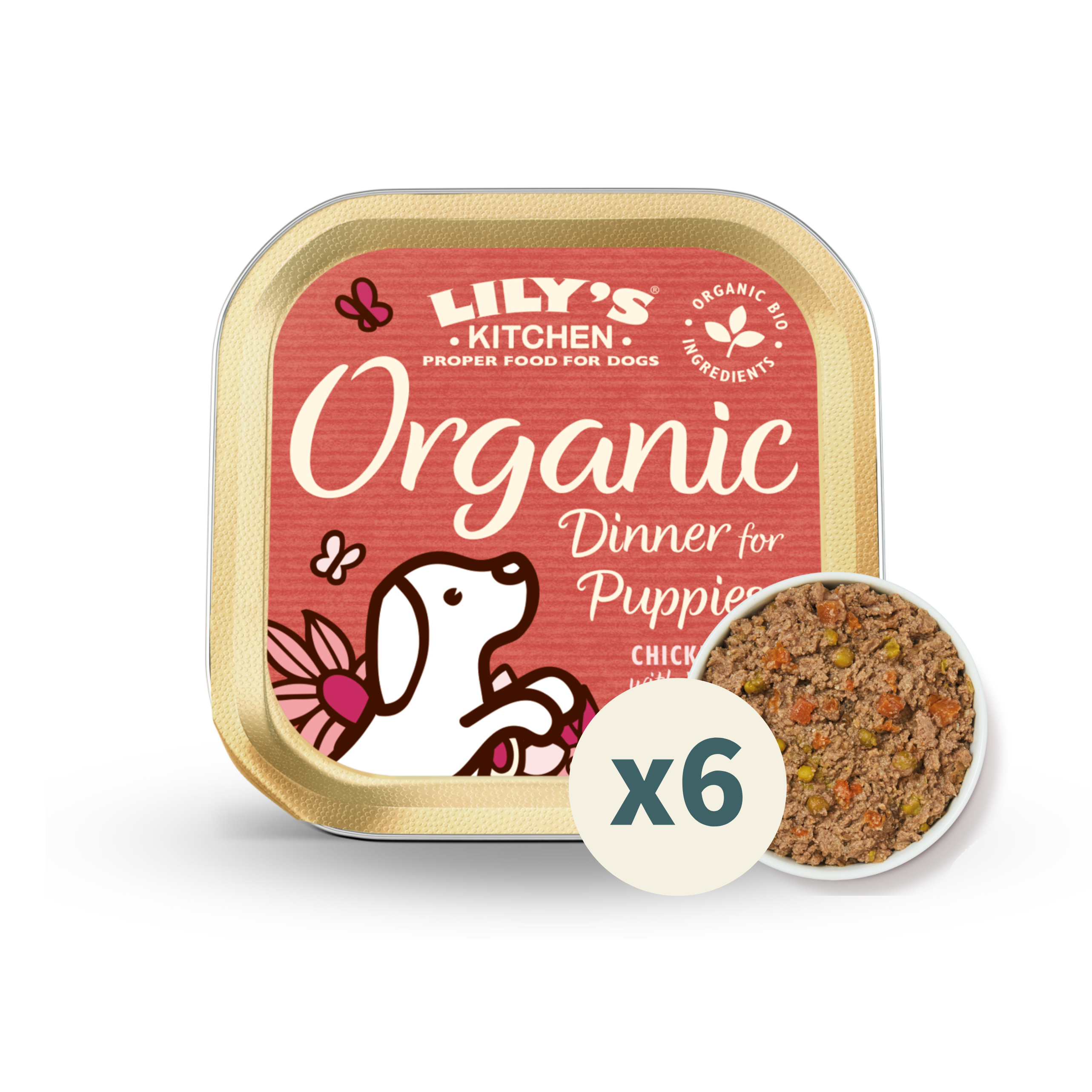 LILY’S KITCHEN 有機濕狗糧（混合口味） | 有機犬用主食罐 (混合口味)