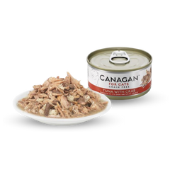 Canagan - Grain Free Canned Cat Food - Tuna with Crab 無穀物吞拿魚伴蟹肉配方75g (6罐)