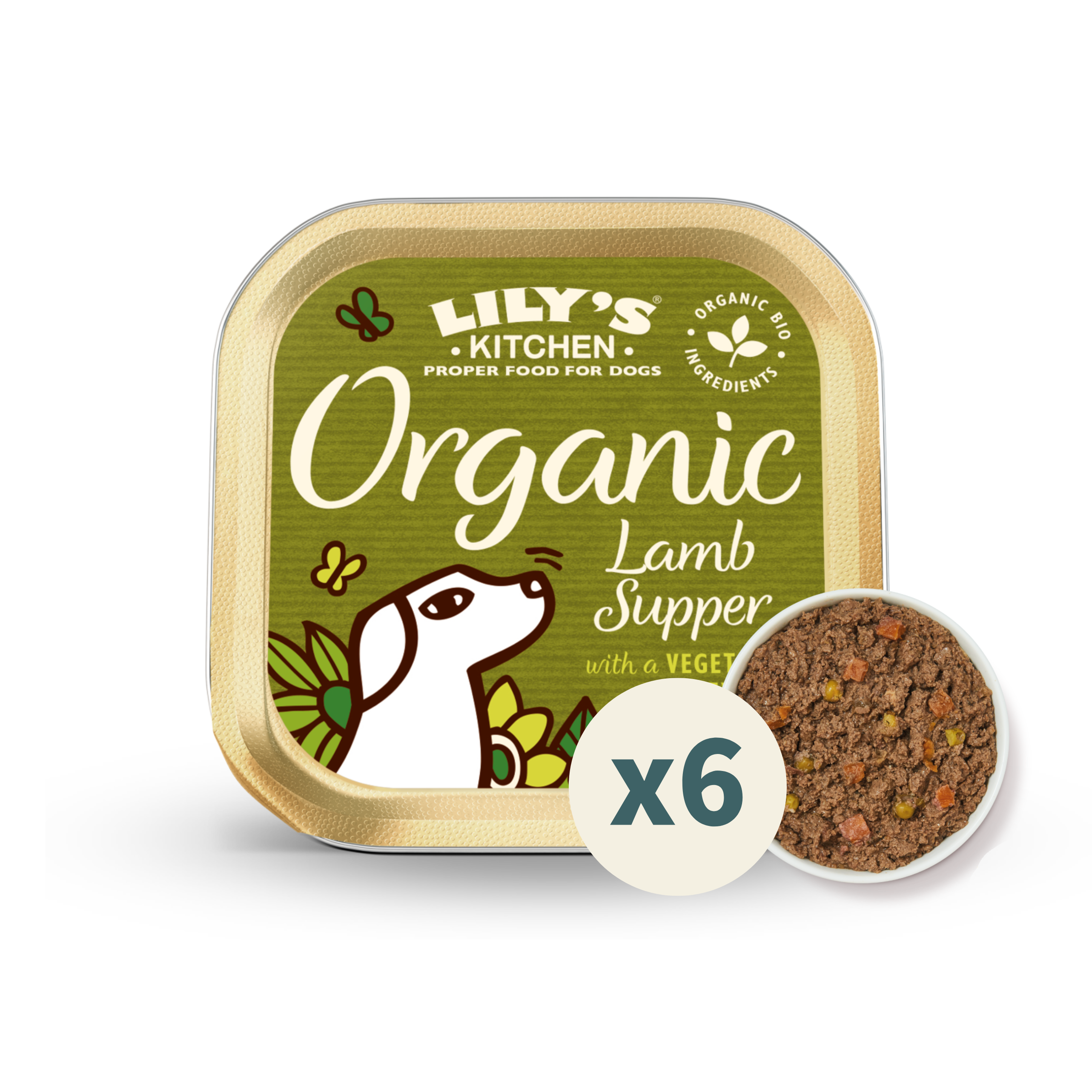LILY’S KITCHEN 有機濕狗糧（混合口味） | 有機犬用主食罐 (混合口味)