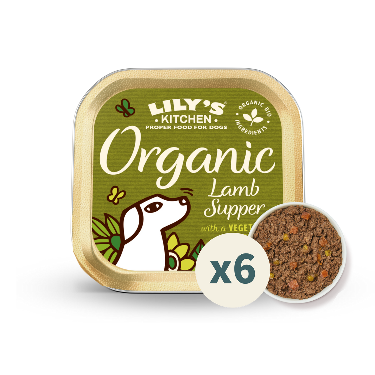 LILY’S KITCHEN 有機濕狗糧（混合口味） | 有機犬用主食罐 (混合口味)